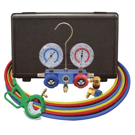 Mastercool MANIFOLD DUAL ALUMINUM R12/R134A ME98660-PROM